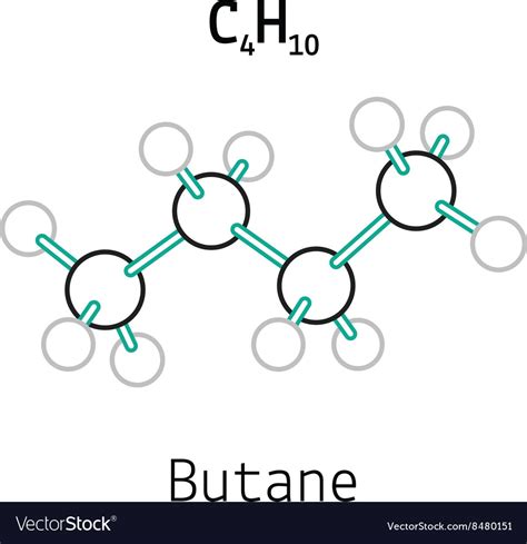 molecular formula for butane c4h10